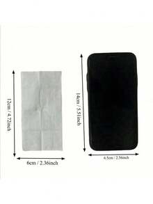 10/50/100/500 piezas Toallitas húmedas para gafas, paños desechables para gafas con función antivaho, que también se pueden usar para limpiar pantallas de teléfonos móviles, cámaras, etc.