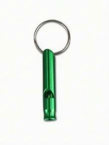 1pc Small Aluminum Alloy Whistle, Survival Whistle, Emergency Whistle, Training Whistle