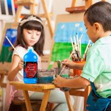 Xin Bowen Acrylic Paint Set Large Bottle Acrylic Paint 16.9oz (500ml) Premium Acrylic Paints Large Capacity For Artists Beginners And On Canvas Rocks Wood Ceramic Fabric