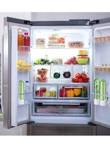 1pc/2pcs/3pcs Fresh Herb Preservation Containers, Herb Freshness Boxes For Cilantro, Mint, Parsley, Asparagus, Keeps Greens Fresh 2-3 Weeks - Multicolor - View 11