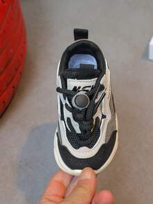 2025 新款男女儿童防滑运动鞋 - 黑色 - 查看 9