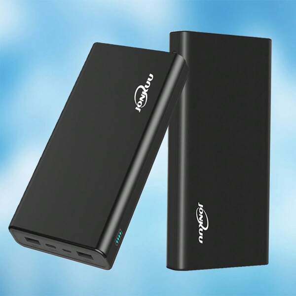 Batterie externe de 26800 mAh, chargeur portable à haute capacité avec 2 ports USB haute vitesse, entrée de type C, convient pour , iPad et autres appareils. Cadeau pratique pour les voyages, la famille, les amis, les anniversaires. Idéal pour les activités extérieures, les courses, les voyages, l'alimentation portable
