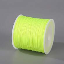 1pc/Lot 0.8mm 50M/Roll Nylon Cord Thread Chinese Knot Macrame Cord Bracelet Braided String DIY Tassels Beading Shamballa Thread - Jade Line - View 19