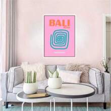 1/6PCS Optional Frame Posters Wall Arts Modern Posters Print Minimalist Living Room Decor ,Wall Art With Frame