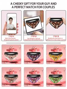 Ropa interior exclusiva personalizada para mujer, Fotos personalizadas HD del novio, Regalos del Día de San Valentín para novia, Regalos de aniversario, Regalos del Día de San Valentín, Regalos de pareja, Regalos de cumpleaños, Regalos de boda, Regalos exclusivos de aniversario - 1 pieza