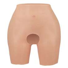 Panty moldeador de glúteos con relleno de silicona, efecto levantador de glúteos, sin costuras, efecto natural, para hombres y mujeres, grueso, sexy, ropa interior moldeadora que aprieta el Body