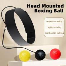 4pcs Set Of MMA Boxing Training Speed Balls,Knitted Headband Plus 3 Balls,ForBoxing, Kickboxing, Home Workout, Gym Equipment
