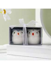 1pcsCartoon Owl Two-Color Seasoning Jar - Suit - View 1