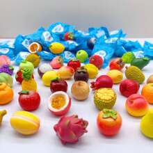 30.02.10 Leuchtende Überraschungstüten, geheimnisvolle Geschenke im Dunkeln, dekorative kleine Gartentiermodelle, Harzanhänger zum Basteln, perfekt für Partys und Weihnachtsgeschenke. Schreibtischdekoration mit Tierformen, Lebensmitteln, Früchten und mehr. Souvenirs für Hochzeitsgäste, Weihnachtsgeschenke, Klassenpreise