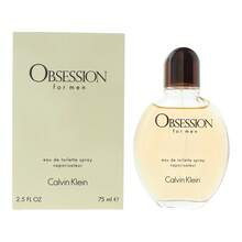 Calvin Klein Obsession For Men Eau De Toilette 75ml - Fresh - View 1
