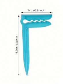 12-1pc Outdoor Beach Towel Clips, Securely Hold Towels And Sheets, Plastic Clip Holder For Beach And Camping, Multifunctional Towel And Picnic Mat Holder, Windproof Outdoor Accessory With Strong Grip For Camping And Beach Trips - View 4