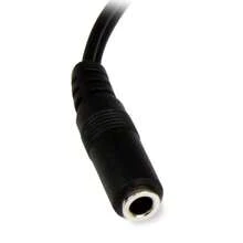 Cable Adaptador 2 RCA a Plug 3.5mm H 30cm - Negro - Ver 4