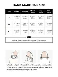 10pcs Y2K Nail Kit, Instantly Elevate Your Look! Almond-Shaped False Nails Adorned With Gold Plated Flowers, Pearls, And Cat Eye Rhinestones, The Essential Manicure For Fashionable Girls. The Set Includes 1 Nail File And 1 Sheet Of Nail Glue Stickers, A Great Gift For Girls, Mothers, And Women. This Nail Kit Contains Removable False Nails Suitable For Holidays, Parties, Dates, And Everyday Wear. Nail Supplies - Multicolor - View 6