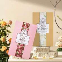 20pcs Hanging Fragrance Sachets, Rose, Jasmine, Lavender, Lily And Other Scents, Suitable For Drawers, Closets, Wardrobes, Bathrooms, Cars, Valentine's Day, Rama Decorations And Other Festivals, Aromatherapy, Aroma Diffuser, Diffuser Vanilla, House Freshener, Fragrance Home, Bestfriend Gifts, Gift For Woman - Multicolor - View 5