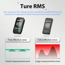 Mastfuyi FY106A Digital High-Precision Compact Portable Smart Fully-Automatic Professional Multimeter For Electrical Maintenance, Measures Voltage, Current, Resistance, Continuity