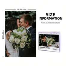 Customized Wooden Jigsaw Puzzle - Personalized Photo Puzzle, 300/500/1000 Pieces - Perfect Home Decor Gift For Family, Pet Owners, Birthday, Mother's Day, Anniversary