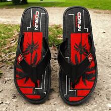 Kit 3 Pairs Men's Flip Flops Kit Men's Flip Flops Kit Men's Sandals Men's Flip Flops - Gray Red Blue - View 7