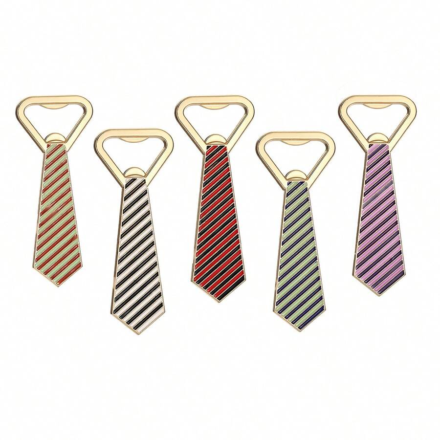 1pc Creative Necktie Bottle Opener, Gift For Father