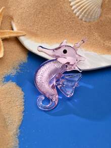 1/3/5/7/10/15/20/25/30/50pcs Multi-Color Enameled Ceramic Hand-Painted Sea Horse Decor, Suitable For DIY Jewelry Making Like Pendant Necklace, Earrings, Keychain, Phone Strap For Family, Couples, Friends As Gifts - Multicolor - View 13