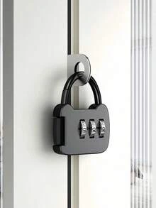 5pcs Premium Metal Combination Lock 3 Digit Password Combination Padlock Suitcase Luggage Metal Code Lock Mini Anti-Theft Locks Drawer Lock Ideal For Secure Travel Accessory For Gym Lockers, Luggage, And Backpacks, Portable