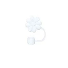 Ống hút hoa bằng rơm, phù hợp cho cốc 30oz và 40oz, nắp ống hút silicone, có thể tái sử dụng, bảo vệ đầu ống hút, phù hợp cho ống hút 10mm (0.4 inch), đồ dùng học tập - Nhiều màu - Xem 9