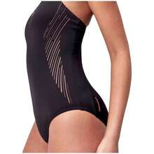 Speedo Women's Placement Muscleback Swimsuit In Black ✅ 24/72h Delivery To Spain (Mainland) - Black - View 3