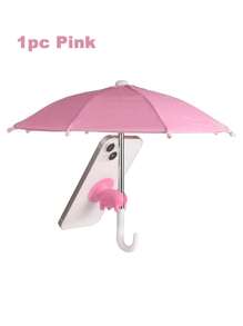 2 pièces/set Parasol de téléphone portable pour ombrage, parasol de téléphone portable de protection UV - support universel réglable mignon avec ventouse cochon, pare-soleil de téléphone portable anti-éblouissement extérieur, support anti-éblouissement extérieur, accessoires de voyage