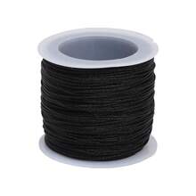 1pc/Lot 0.8mm 50M/Roll Nylon Cord Thread Chinese Knot Macrame Cord Bracelet Braided String DIY Tassels Beading Shamballa Thread - Jade Line - View 7