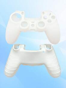1 个 PS4 控制器硅胶保护套，防滑/防刮/防尘游戏外壳，柔软亲肤质地，提升游戏体验 - 彩色 - 查看 5
