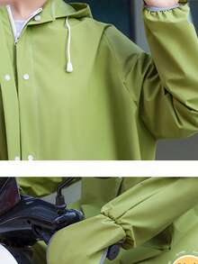 Impermeable de moda de alta calidad. Impermeable grueso a prueba de agua y viento. Chaqueta impermeable para mujer y hombre. Poncho de lluvia multifuncional para actividades al aire libre, ciclismo, viajes, escalada. Ideal para verano, playa, viajes.