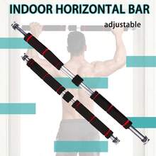 Adjustable Single Bar Doorway Pull Up Bar, Fitness Equipment, Suitable For Men And Women, Adjustable Length 60-100cm, Home Gym - Black - View 1