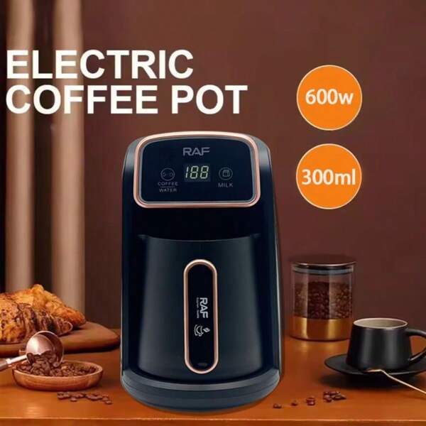 MEIYIXING DIGITAL TECHNOLOGY 300 ml Edelstahl Kaffeekanne, halbautomatischer Kaffeeerwärmer, türkische Kaffeemaschine, Espressomaschine