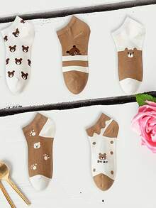 5双装女士低帮隐形短船袜秋季低帮透气薄款