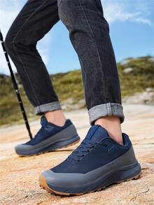 High Top Outdoor Running Shoes,Classic New Men's Waterproof Shock Absorbing Casual Shoes,Non-Slip Wear Resistant City Commuter Shoes,Comfortable Lightweight Low-Top Sports Jogging Shoes,High Quality Outdoor Hiking Trekking Sneakers