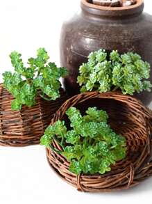 1 pezzo Pianta succulenta artificiale, cactus verde, texture di pianta succulenta, pianta succulenta finta senza vaso, adatta per decorazioni da giardino, interne ed esterne, decorazione per ufficio, decorazione fai-da-te, decorazione per matrimoni, decorazione per feste domestiche, decorazione per cucina, regalo per la festa della mamma
