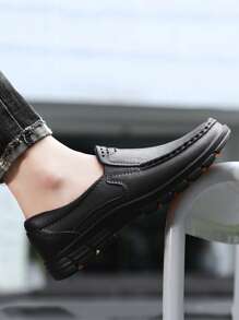 Zapatos de trabajo para exteriores para hombres, botas de lluvia, zapatos de chef, impermeables, suelas antideslizantes, de slip-on, zapatos casuales de negocios (Talla 39-48)