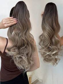Synthetic Extensions Ponytail - Ombre - View 10