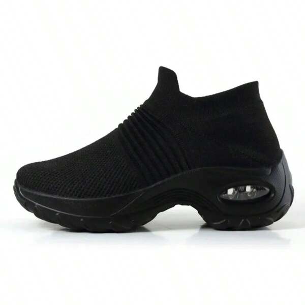 Zapatillas casuales de moda para mujer, zapatos deportivos cómodos de malla transpirable, zapatillas de amortiguación 'Pillow' para estudiantes, modelo 2025