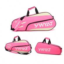 YWYAT YWYAT Torba tenisowa Torba do badmintona Pojedyncze ramię 3 rakiety Plecak Torba tenisowa do badmintona Pogrubiona nylonowa torba plażowa do tenisa Modna torba na siłownię Torba do padla Torba sportowa