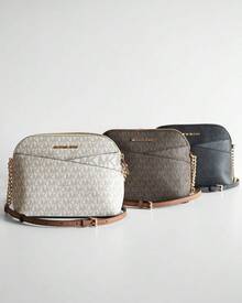 Michael Kors Jet Set Travel Medium Logo Dome Crossbody Bag Light Luxury Bags For Women,Purses And Bags For Women,2026 Gift For Her,Crossbody Bags For Casual School Office And Shopping Use 35F1GTVC6B - 白色 - 查看 4