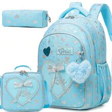 Cute Backpack For Girls Aesthetic Backpack School Backpack For Girls Backpack With Lunch Box Back To School Supplies - Ribbon School Bag - View 4