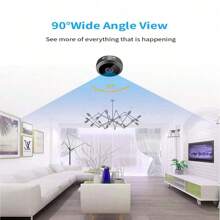 Mini Telecamera A9: Telecamera IP HD Wi-Fi 2.4G con visione notturna, sicurezza domestica intelligente, visualizzazione remota da mobile, allarme rilevamento movimento e baby monitor
