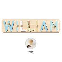 Personalized Name Puzzle, Baby Name Puzzle, Boy Or Girl Early Education Toy, 3D Letter Puzzle Toy, Wooden Letter Puzzle, Baby 1st Birthday Gift, Wooden Puzzle, Personalized Gift, Birthday Gift, Customized Wooden Puzzle Toy, Anniversary Gift, Building Block Gift Box, Halloween Accessories 2025, Toys And Games, Customized Creative Decor