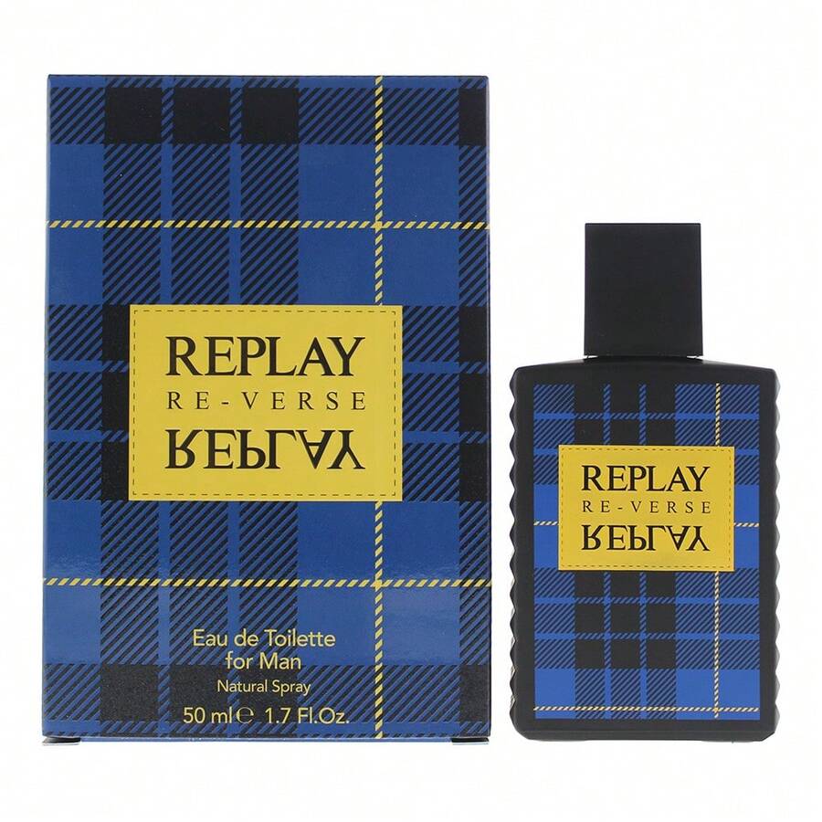 Replay Signature Reverse For Man Eau De Toilette 50ml - Fresh - View 1