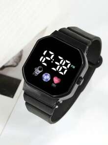 3pcs/Set Children's Fashion Leisure Sports Electronic Watch, Children's Gift, Mother's Day Gift, Daily Wear - Multicolor - View 7