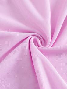 Allurini Cute Ocean Elements Shell, Starfish Decor Casual Going Out, Beach Holiday, Beach Party Solid Color Ruffles Fitted Asymmetrical Drawstring Tie Up Flounce Mesh Cover Up Maxi Dress + Basic Bikini 3-Piece Swimwear Set, Ibiza Outfit