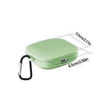 DO AS YOU WISH Funda de silicona para auriculares Redmi Buds 6 Active, hecha de material de silicona, resistente a los arañazos, ligera con múltiples colores, hebilla de metal para un fácil transporte