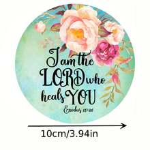 6 件套励志木制杯垫 - 圣经诗句、信仰和精神图案，适合咖啡、茶、饮料 - 非常适合家居装饰、乔迁礼物 - 彩色 - 查看 2