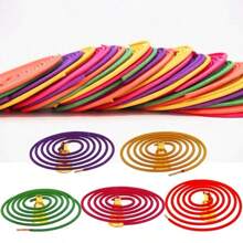 50/100/150pcs Assorted Spiral Incense, Lemon, Rose, Jasmine, Lavender, Orange Scent, 3-4 Hours Burning Time, Light And Fragrant, Suitable For Home, Kitchen And Restaurant Decoration - Can Be Used For Sleep, Yoga, Work, Meditation, Fitness, Office Relaxation