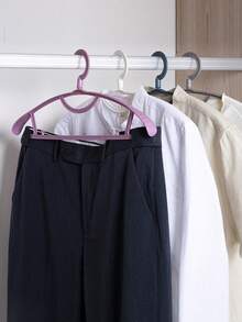 Clothes Rack Household Clothes Anti-Slip Wide Shoulder Marks Anti-Shoulder Corner Cool Clothes Rack Nordic Thick Balcony Clothes Support - Multicolor - View 7